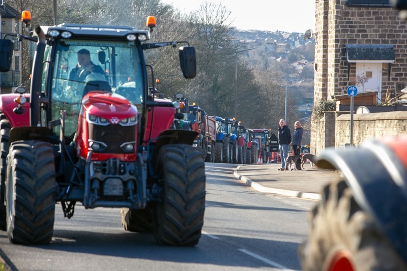 Other image for Moving tractor tribute to teenager Jack